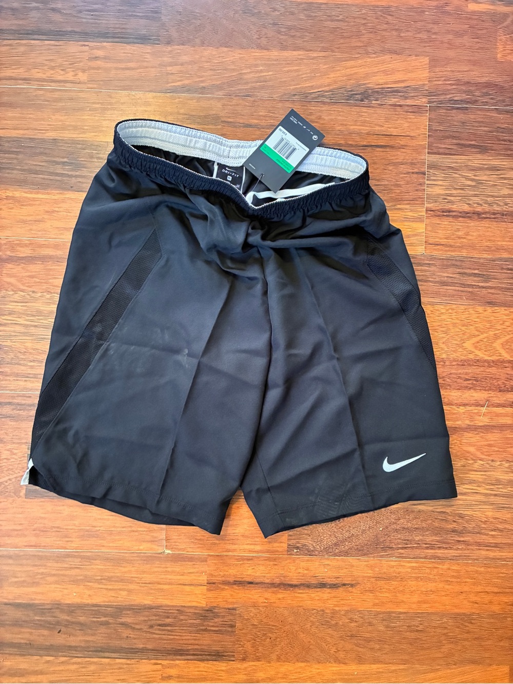 Nike Boys Black Dri-FIT Athletic Shorts